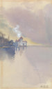 Chillonin linna - Hercules Brabazon Brabazon — näkymä teoksesta