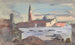 San Giorgio Maggiore Venetsia - Hercules Brabazon Brabazon — näkymä teoksesta