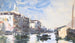 Venetsian Grand Canal - Hercules Brabazon Brabazon — näkymä teoksesta