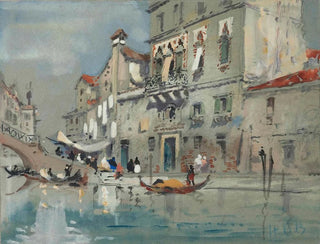 La maison de Tintoretto à Venise - Hercules Brabazon Brabazon — näkymä teoksesta