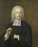 Justus Tjeenk 1730-82 yksi Zeeuws Genootschap Zeeland Society -yhdistyksen perustajista Vlissingenin ministeri Herman Frederik van Hengel — näkymä teoksesta