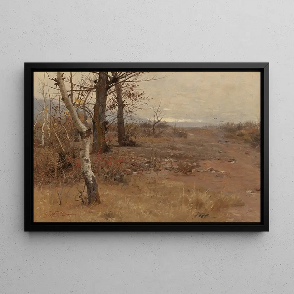 Herman Hartwich - Birches in the Fall.webp