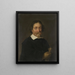 Portrait d'un homme - Herman Meynderts Doncker — kehystetty taideteos seinällä