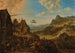Rheinin maisemamaalaus kyläjuhlalla - Herman Saftleven — näkymä teoksesta