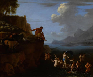 Polyphème et Galatée - Herman van Swanevelt — näkymä teoksesta