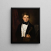 Mieczysław Ostoja-Starzewski 1830-1906 - Hermann Anschütz — kehystetty taideteos seinällä