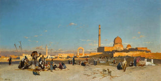 Hermann David Salomon Corrodi - An extensive view of Cairo.webp