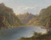 Lac des Quatre-Cantons - Hermann Ottomar Herzog — näkymä teoksesta
