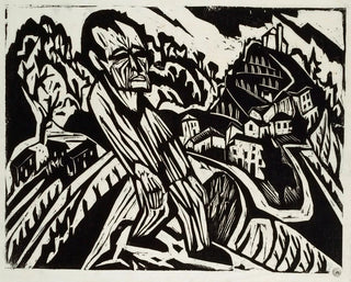 Hermann Scherer - Mann in Landschaft.webp
