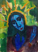 La tête du Christ - Hermann Stenner — näkymä teoksesta