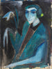Portrait d'une dame au lys - Hermann Stenner — näkymä teoksesta