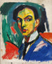 Esquisse pour un autoportrait - Hermann Stenner — näkymä teoksesta
