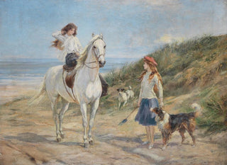 Loma-aika - Heywood Hardy — näkymä teoksesta