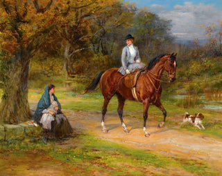 Pauvreté et privilège - Heywood Hardy — näkymä teoksesta