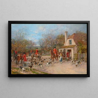 Heywood Hardy - The stirrup cup.webp