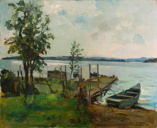 Sur l'île des femmes - Hiasl Maier-Erding — näkymä teoksesta