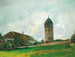 Bâtiment du monastère avec campanile, île des femmes - Hiasl Maier-Erding — näkymä teoksesta