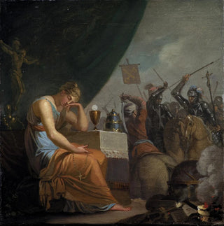 Hiérarchie à son apogée à l'époque des Croisades - Nicolai Abildgaard