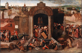 Hieronymus Bosch - Christ Driving the Traders from the Temple.webp