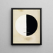 Point of view of the Buddha on earthly life n° 3 - Hilma af Klint — kehystetty taideteos seinällä