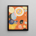 Groupe IV n° 3 Les dix plus grands jeunes - Hilma af Klint — kehystetty taideteos seinällä