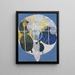 Les Grandes Peintures Figures n° 5 Groupe 3 - Hilma af Klint — kehystetty taideteos seinällä