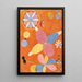 Les dix plus grands n° 2 Enfance - Hilma af Klint — kehystetty taideteos seinällä