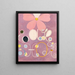 Les dix plus grands n° 5 de l'âge adulte - Hilma af Klint — kehystetty taideteos seinällä