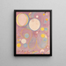Les dix plus grands n° 8 de l'âge adulte - Hilma af Klint — kehystetty taideteos seinällä