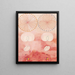 Les dix plus grands n° 9 de la vieillesse - Hilma af Klint — kehystetty taideteos seinällä