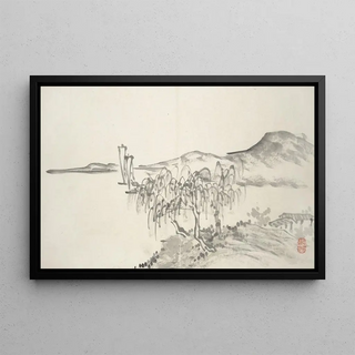 Hine Taizan - Album of Fifteen Ink Paintings Pl02.webp