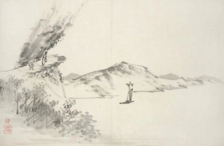 Hine Taizan - Album of Fifteen Ink Paintings Pl04.webp