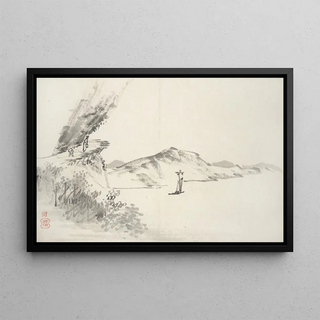 Hine Taizan - Album of Fifteen Ink Paintings Pl04.webp