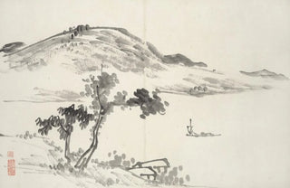 Hine Taizan - Album of Fifteen Ink Paintings Pl05.webp