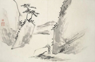 Hine Taizan - Album of Fifteen Ink Paintings Pl09.webp