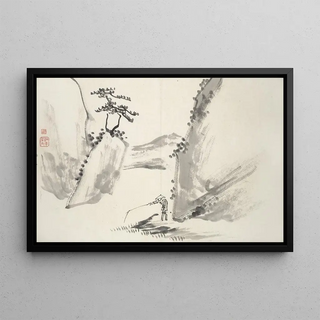 Hine Taizan - Album of Fifteen Ink Paintings Pl09.webp