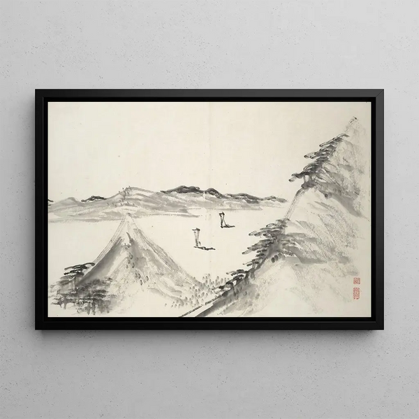 Hine Taizan - Album of Fifteen Ink Paintings Pl15.webp