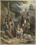 Le bivouac - Hippolyte Bellangé — näkymä teoksesta