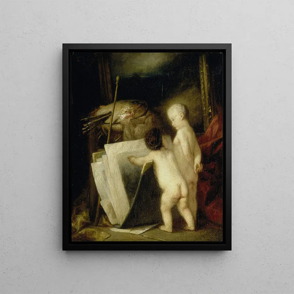 Hippolyte Michaud - De kleine kunstliefhebbers.webp