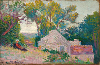 Hippolyte Petitjean - Femme dans un paysage.webp