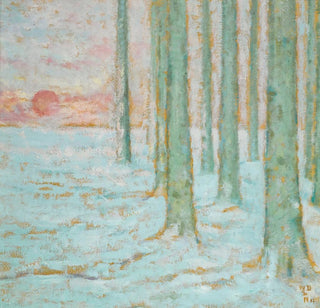 Hiver dans la forêt - William Degouve de Nuncques