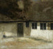 Hjørnet d'une ferme - Vilhelm Hammershøi — näkymä teoksesta