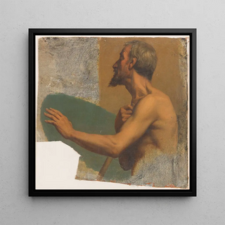 Homme aveugle tendant le bras gauche - Alphonse