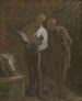 Collectionneurs d'estampes - Honoré Daumier — näkymä teoksesta