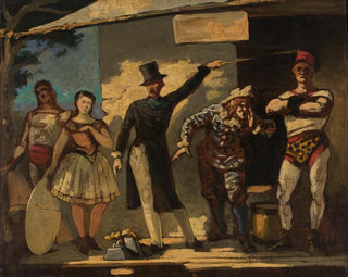 Honor Daumier - Die Gaukler.webp