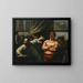Lihasvoimainen Maalaus - Honoré Daumier — kehystetty taideteos seinällä