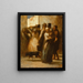 Kadulla - Honoré Daumier — kehystetty taideteos seinällä