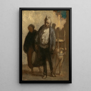Honor Daumier - Wandering Saltimbanques.webp