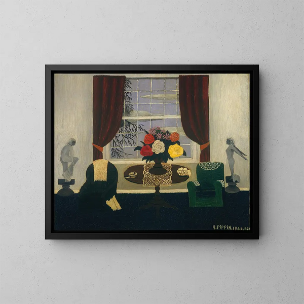 Victorian sisämaalaus I - Horace Pippin — kehystetty taideteos seinällä