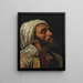 Portrait d'un homme arabe - Horace Vernet — kehystetty taideteos seinällä